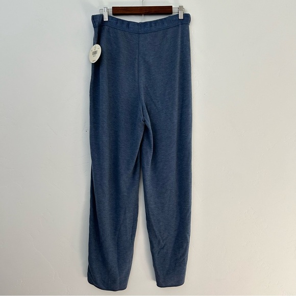 NWT Valerie Stevens Blue Lounge Sweatpants Tencel Lyocell Size Petite Large - Picture 2 of 10